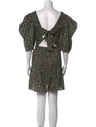 Sea New York Printed Knee-Length Dress