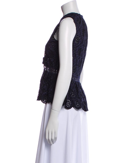 Sea New York V-Neck Sleeveless Crop Top