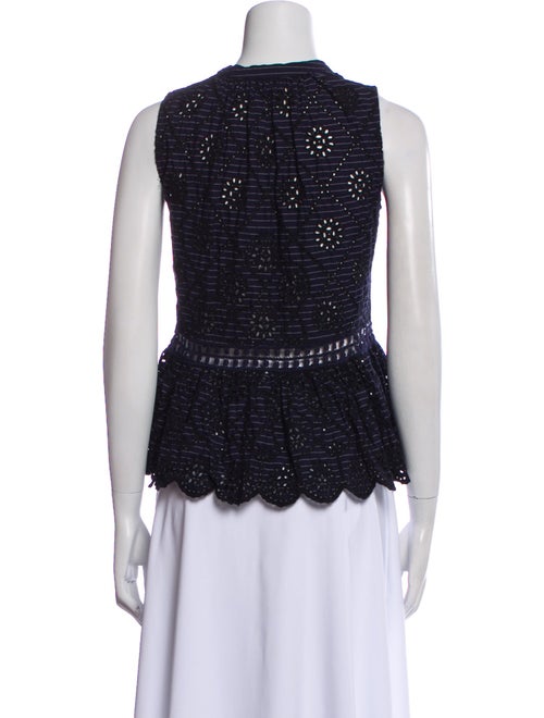 Sea New York V-Neck Sleeveless Crop Top