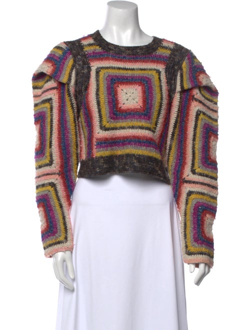 Sea New York Merino Wool Printed Sweater