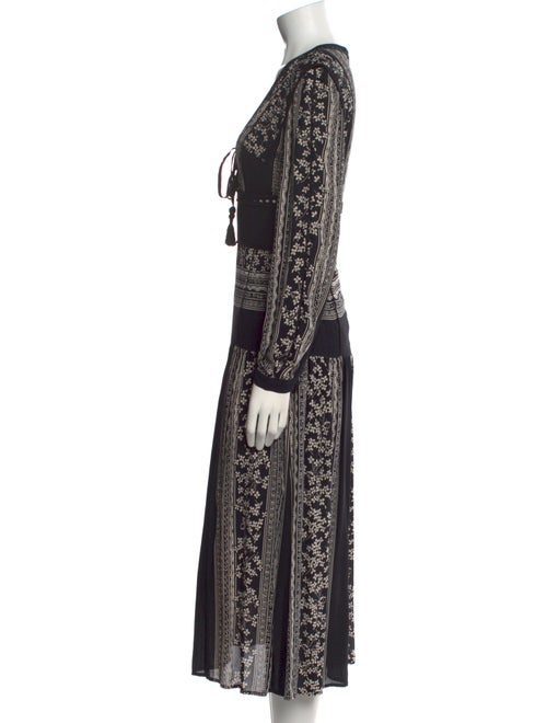 Sea New York Floral Print Midi Length Dress