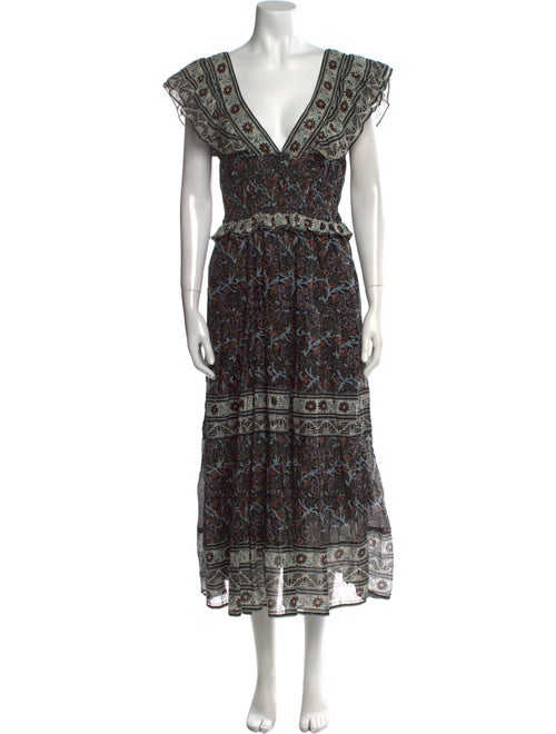 Sea New York Printed Long Dress