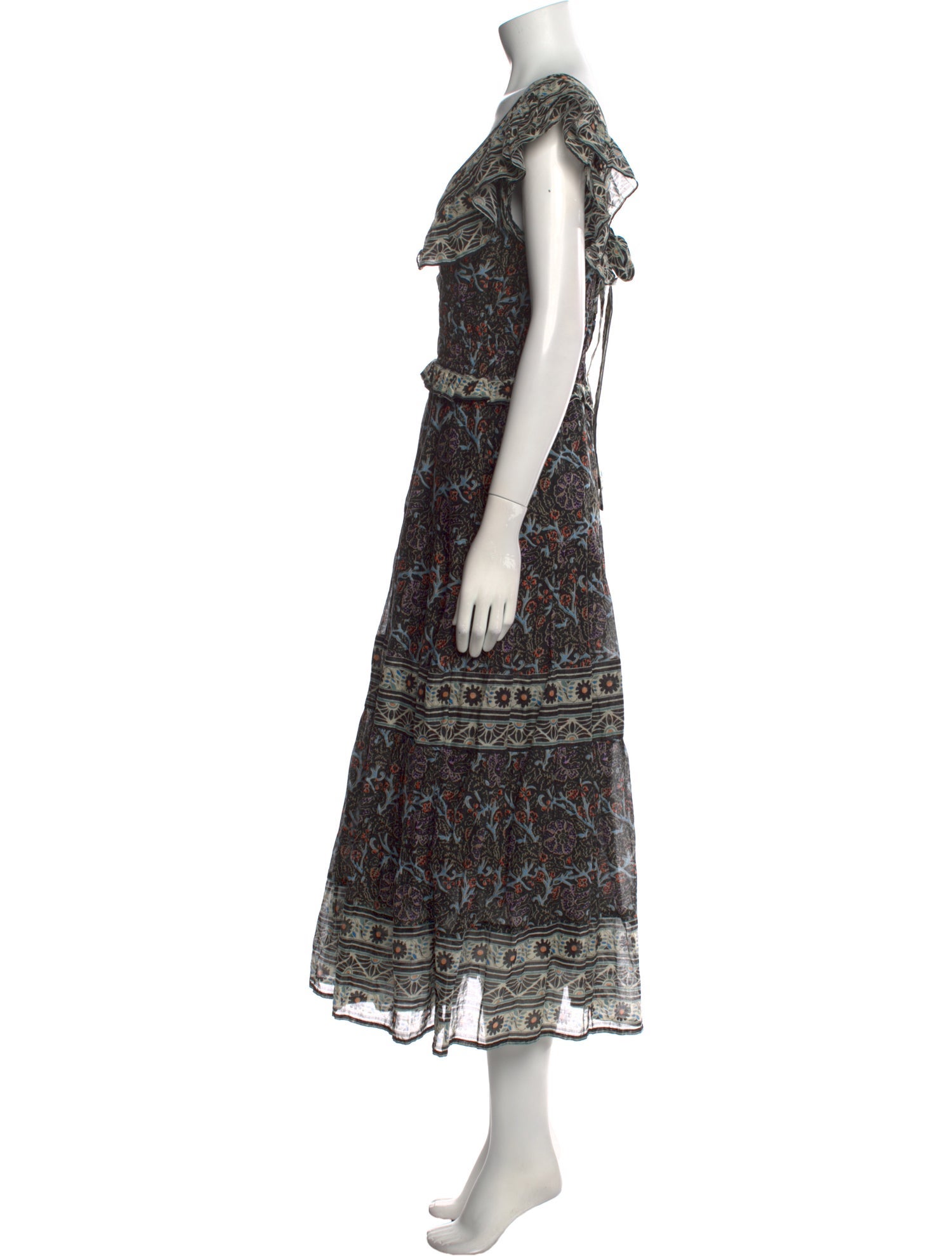 Sea New York Printed Long Dress