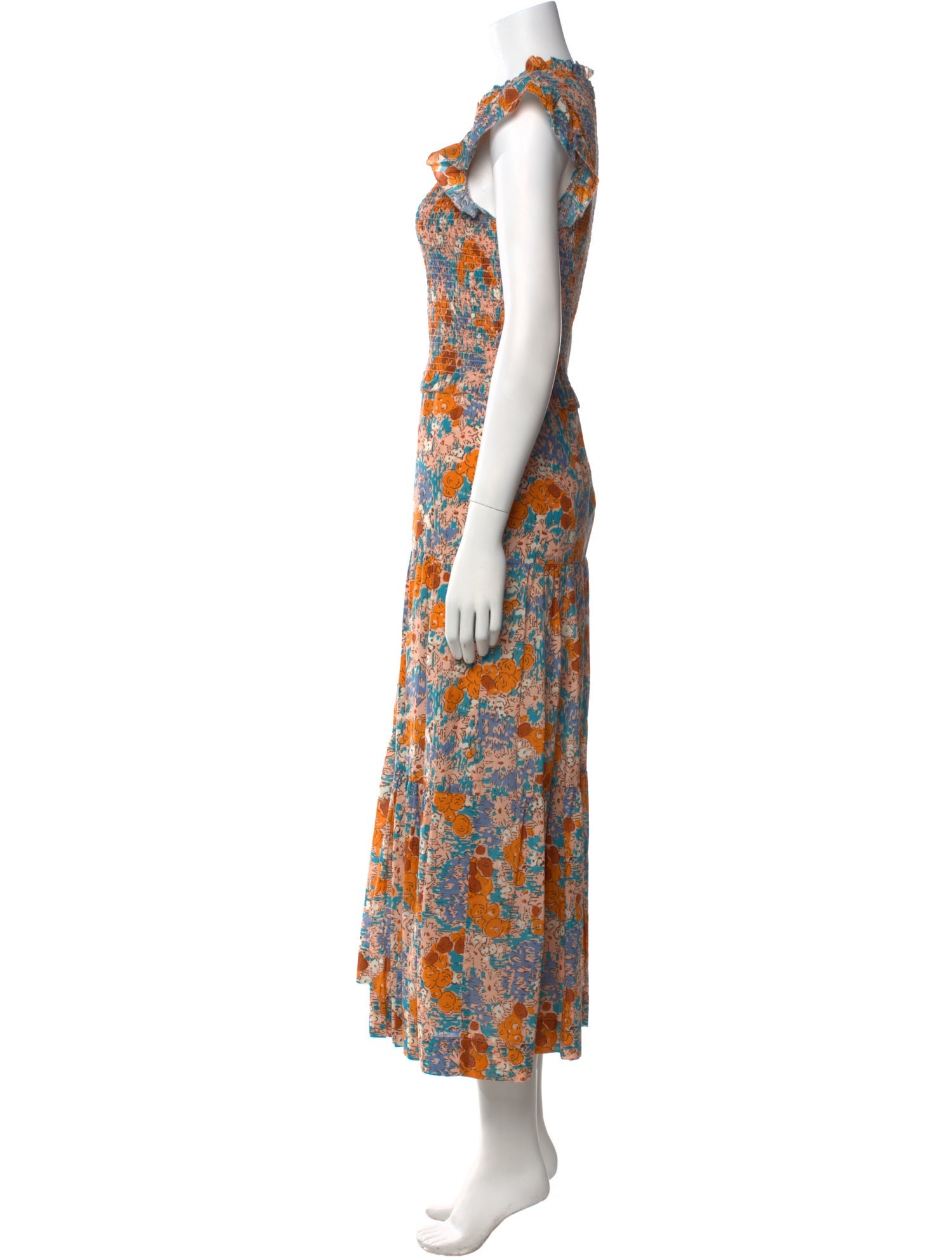 Sea New York Floral Print Long Dress