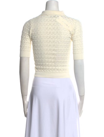 Sea New York Short Sleeve Crop Top