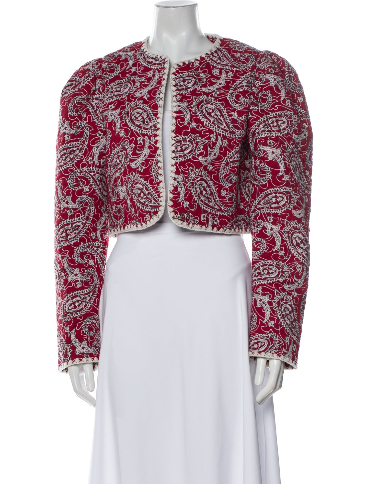 Sea New York Paisley Print Evening Jacket