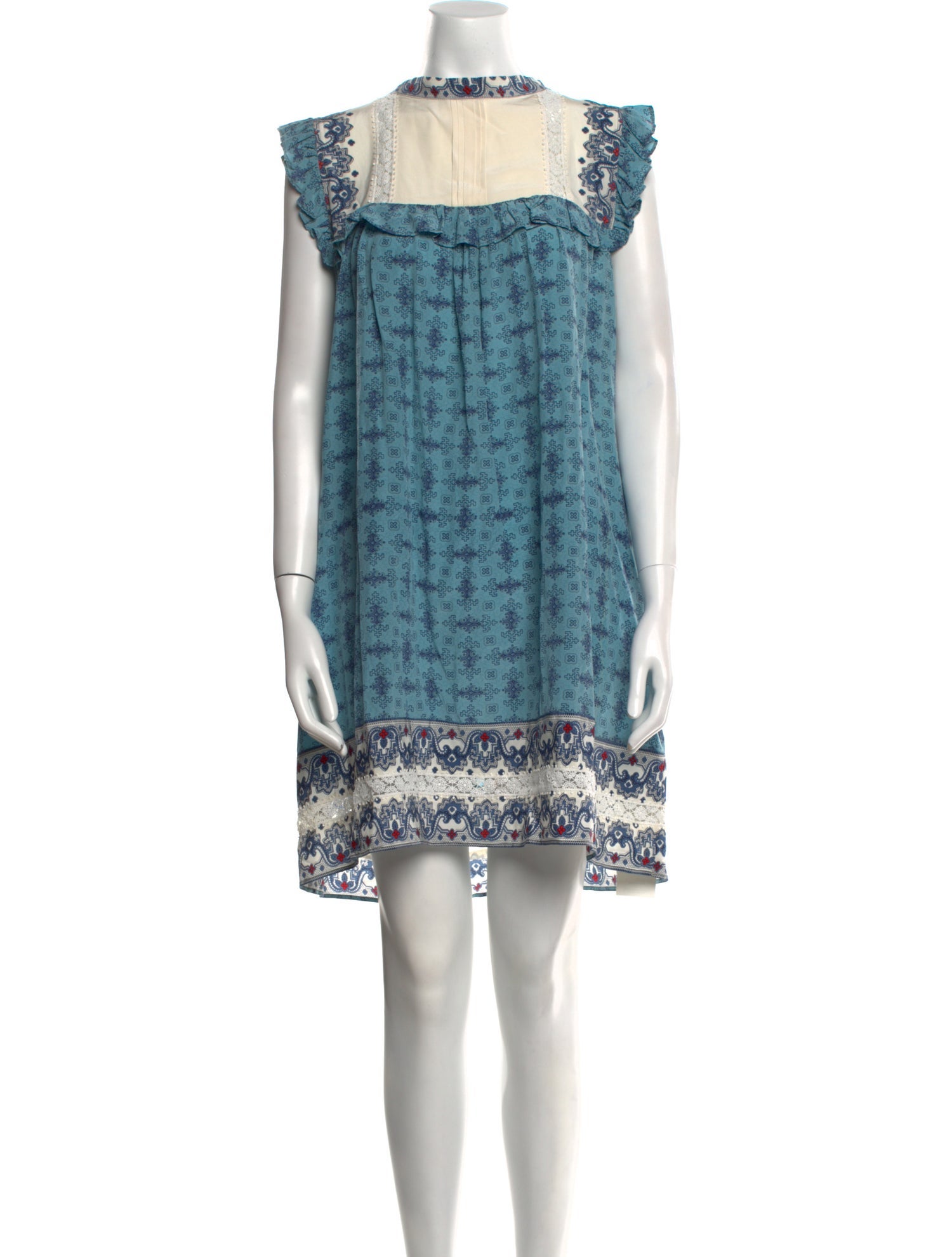 Sea New York Silk Mini Dress