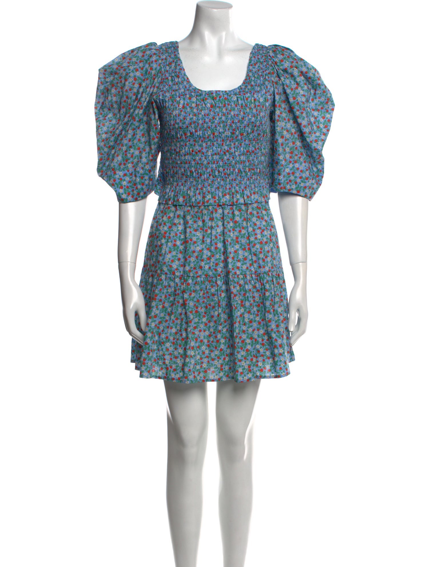 Sea New York Floral Print Mini Dress