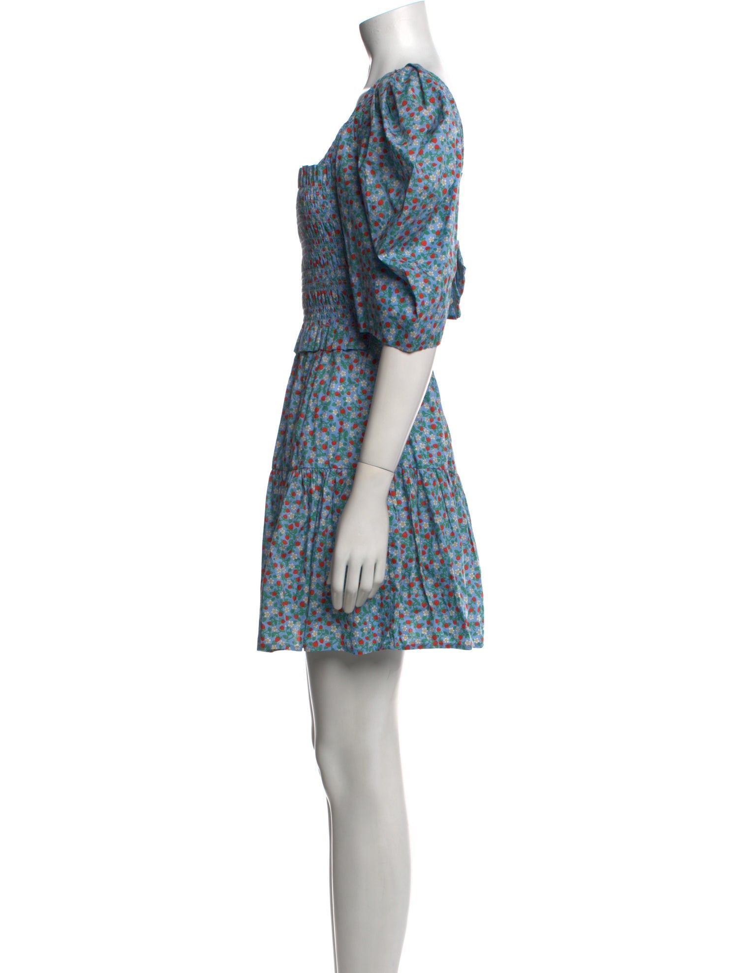 Sea New York Floral Print Mini Dress