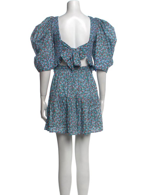 Sea New York Floral Print Mini Dress