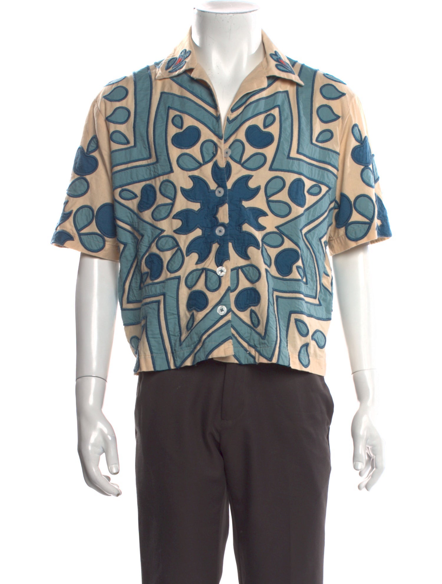 Sea New York Floral Print Short Sleeve Shirt