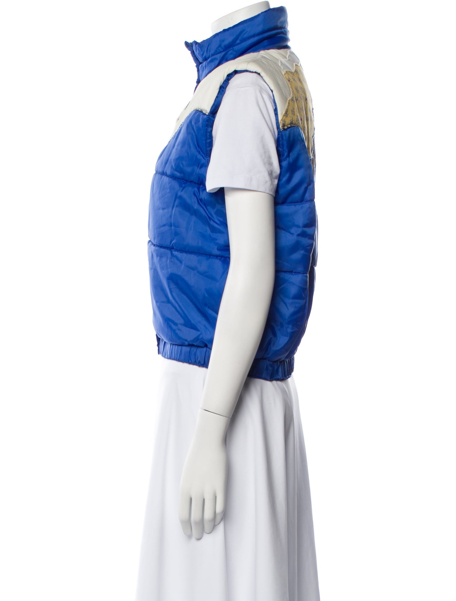 Sea New York Colorblock Pattern Vest