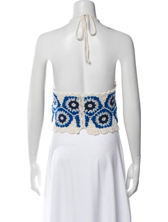 Sea New York Wool Floral Print Sweater