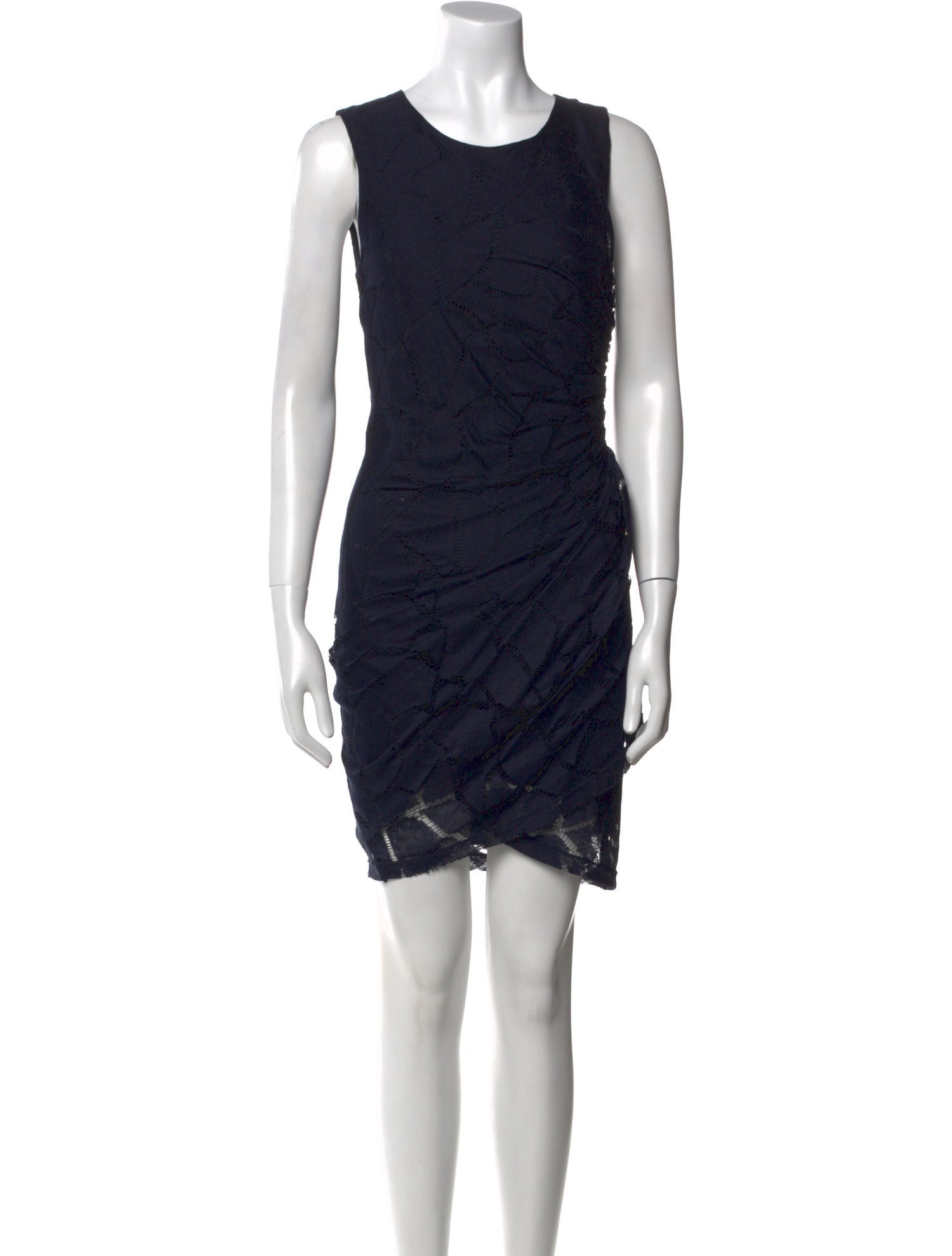 Sea New York Scoop Neck Mini Dress