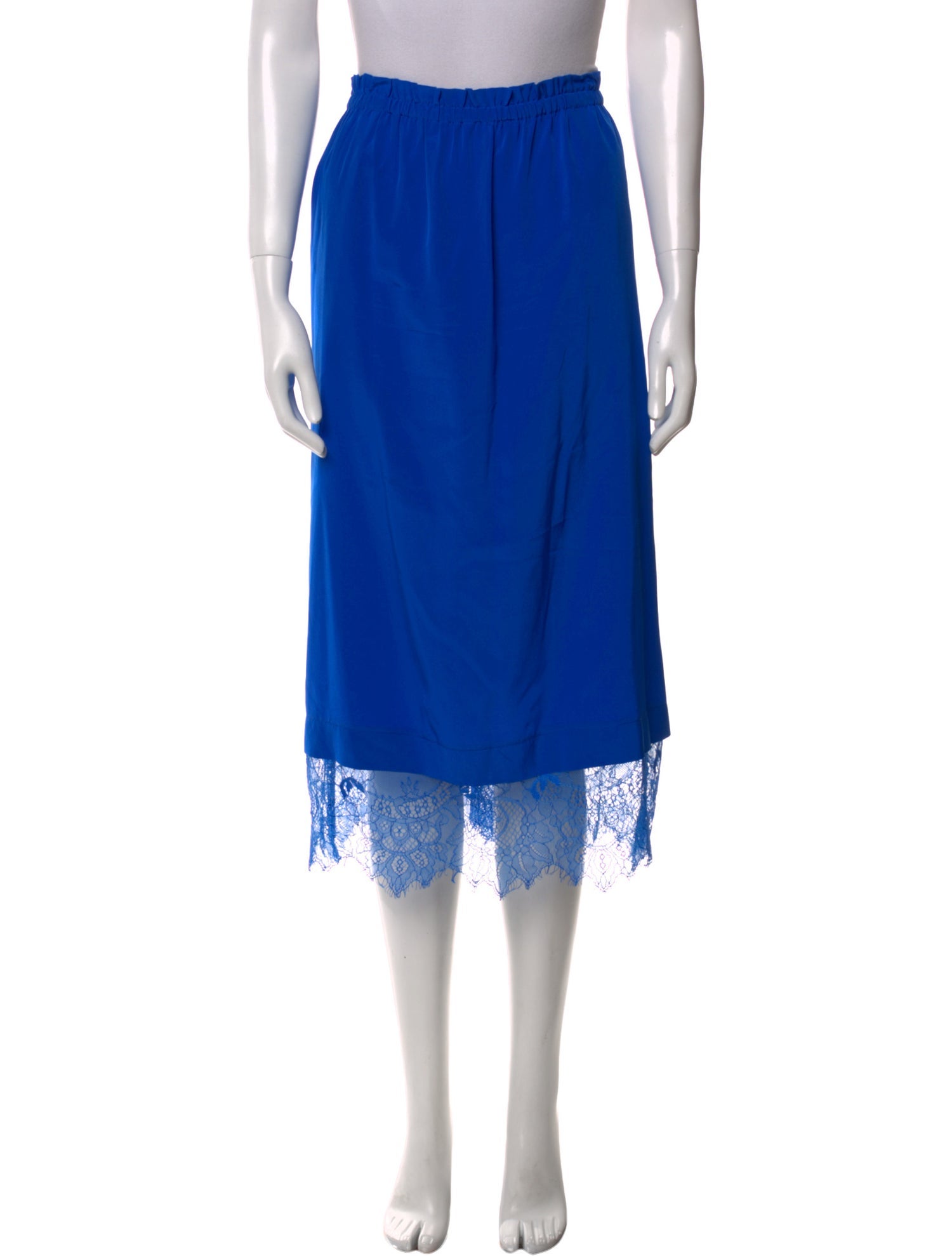 Sea New York Silk Midi Length Skirt