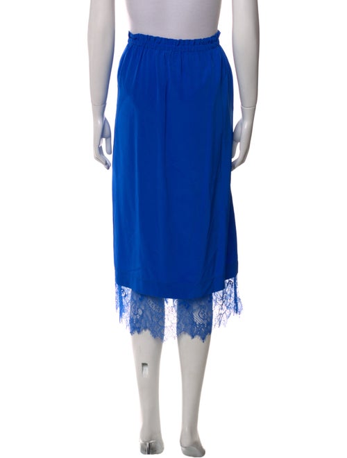 Sea New York Silk Midi Length Skirt