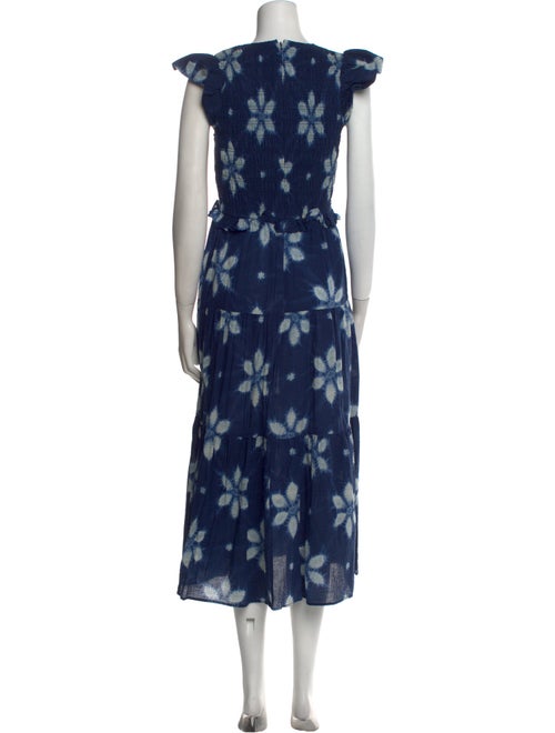 Sea New York Tie-Dye Print Long Dress