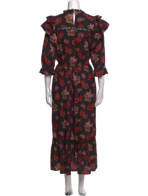 Sea New York Floral Print Long Dress