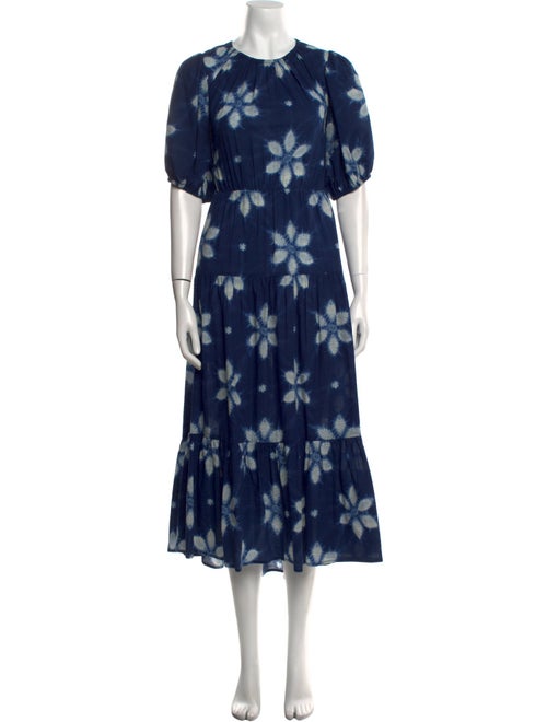 Sea New York Tie-Dye Print Long Dress