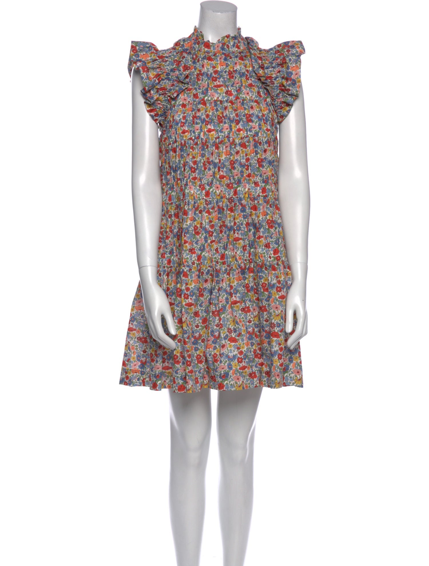 Sea New York Floral Print Mini Dress