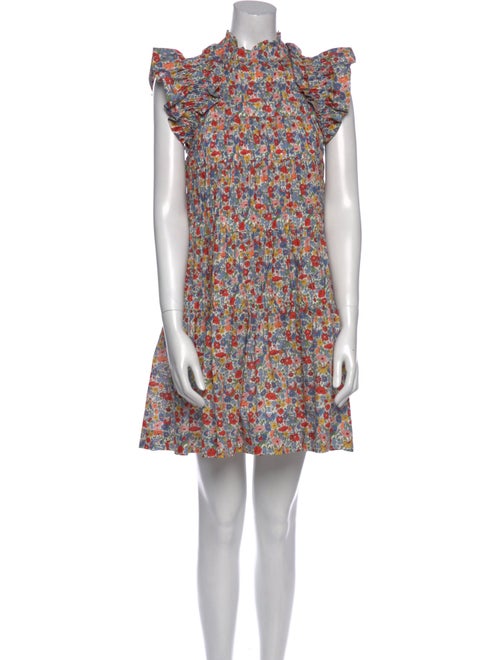 Sea New York Floral Print Mini Dress