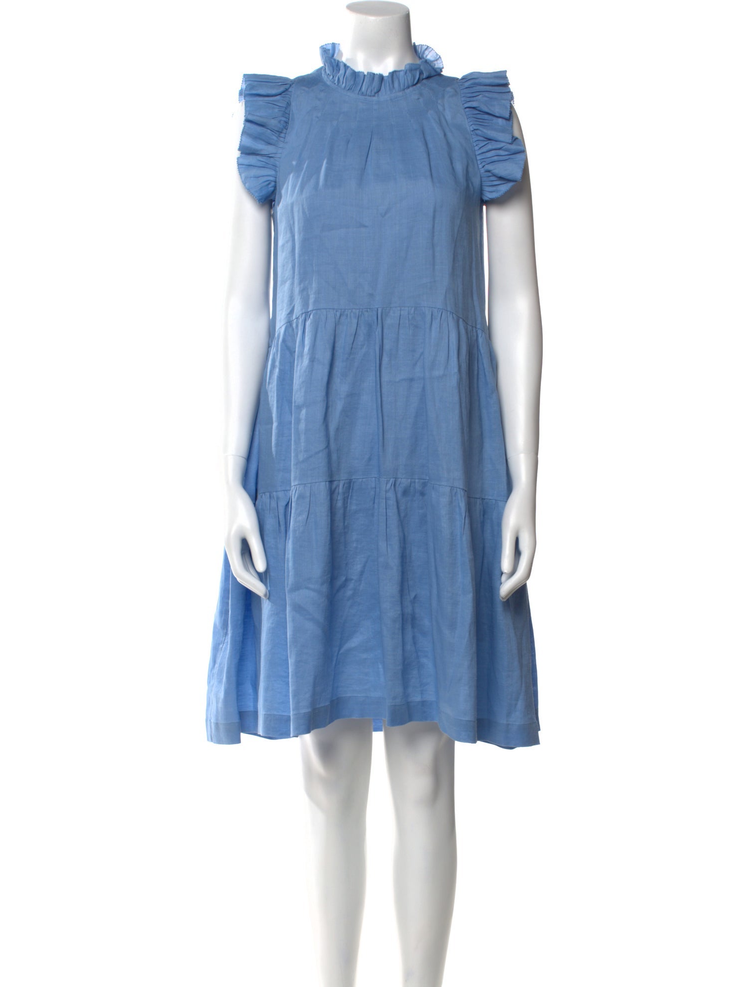 Sea New York Mock Neck Knee-Length Dress