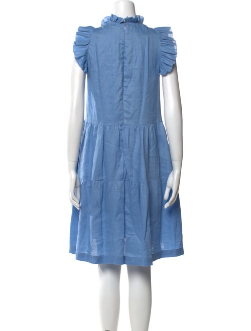 Sea New York Mock Neck Knee-Length Dress