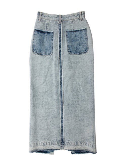 Sea New York Raw-Edge Trim Midi Length Skirt