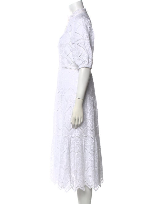 Sea New York Lace Pattern Mini Dress