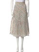 Sea New York Floral Print Midi Length Skirt