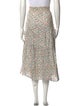 Sea New York Floral Print Midi Length Skirt