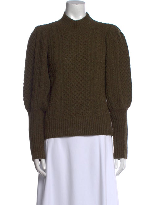 Sea New York Merino Wool Mock Neck Sweater