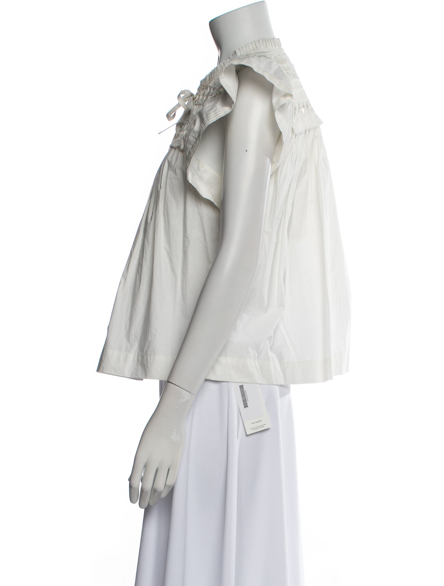 Sea New York One-Shoulder Short Sleeve Blouse