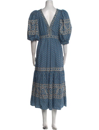 Sea New York Floral Print Long Dress