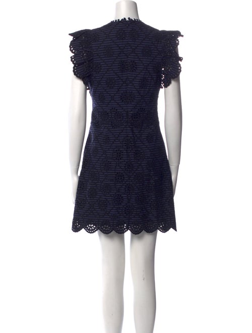 Sea New York Crew Neck Mini Dress