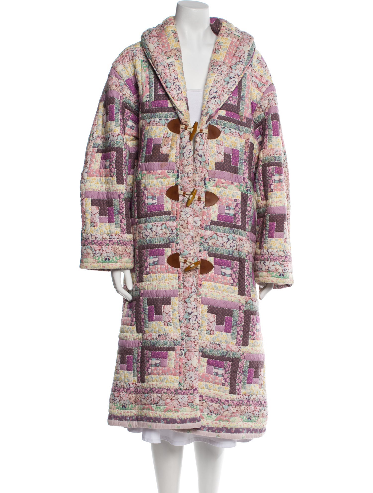 Sea New York Printed Faux Fur Coat