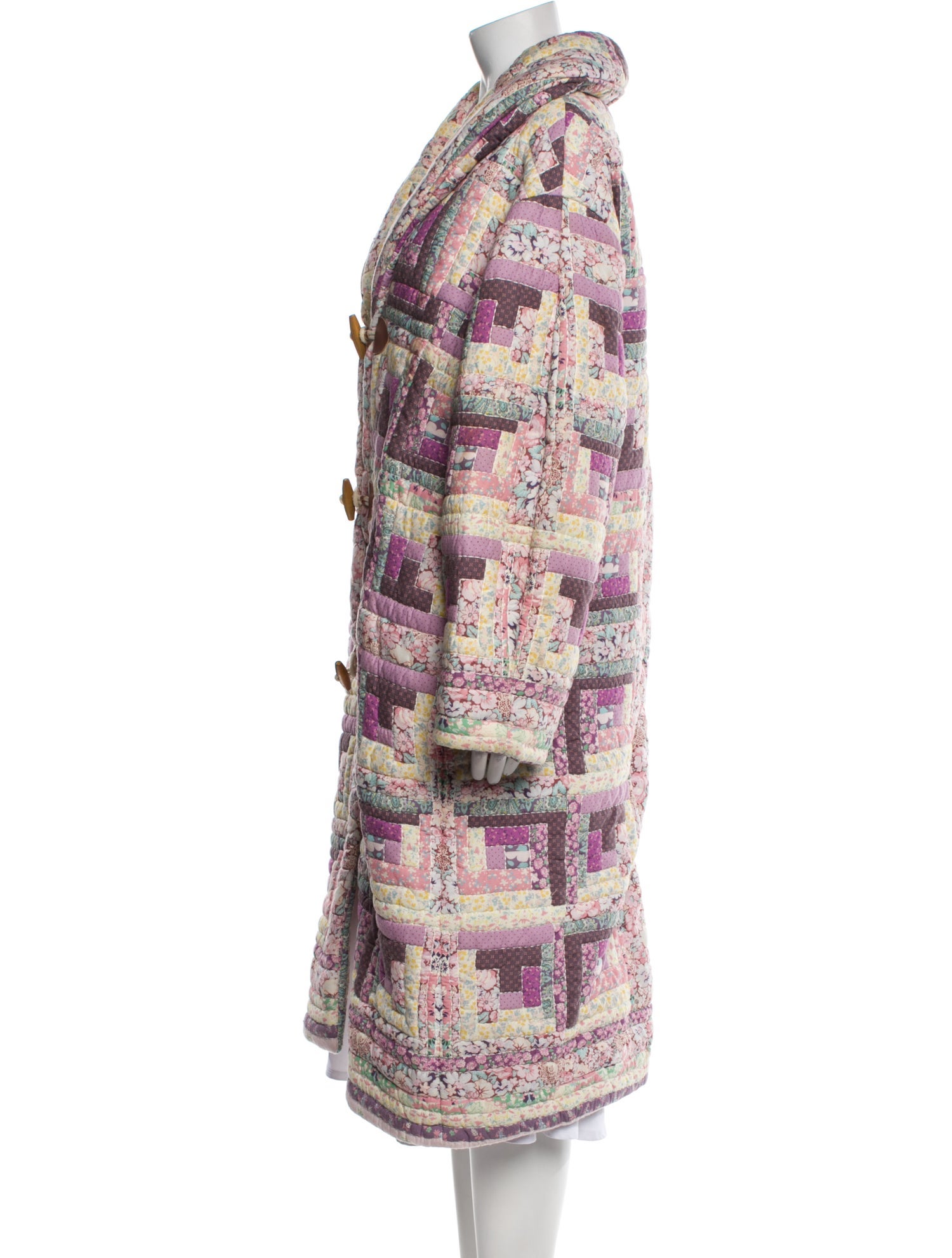 Sea New York Printed Faux Fur Coat