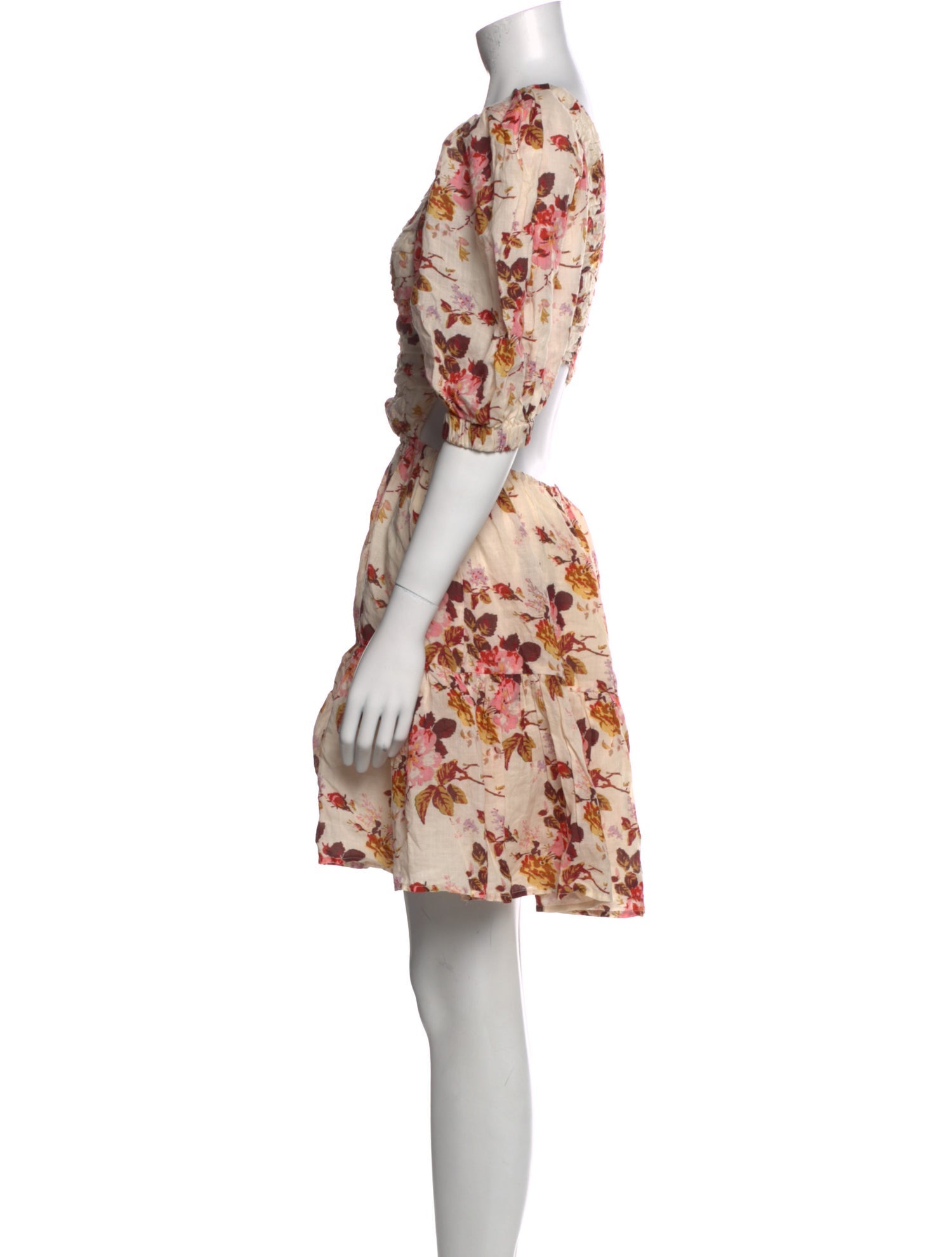 Sea New York Floral Print Midi Length Dress