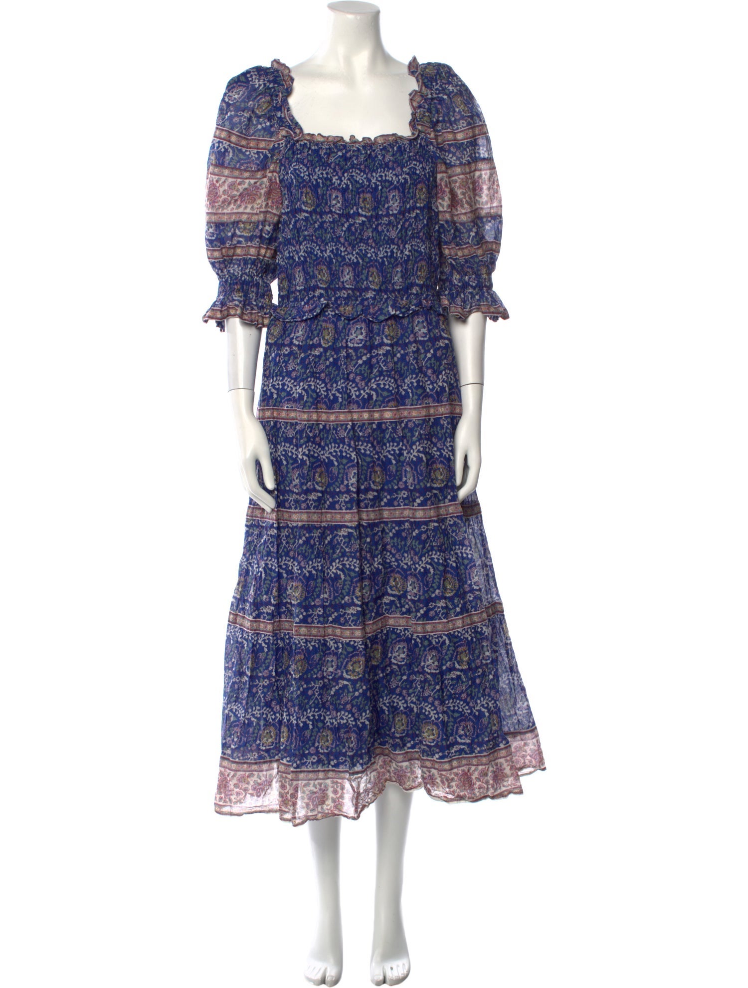 Sea New York Floral Print Long Dress