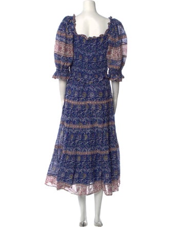 Sea New York Floral Print Long Dress