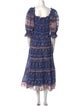 Sea New York Floral Print Long Dress