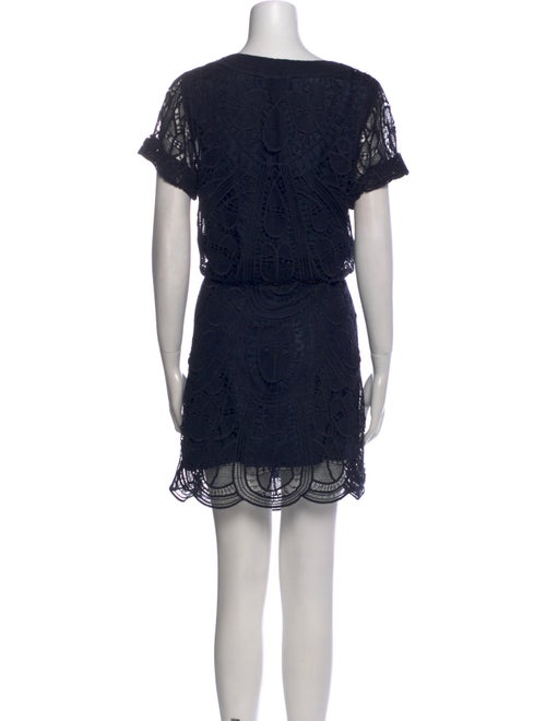 Sea New York Scoop Neck Mini Dress