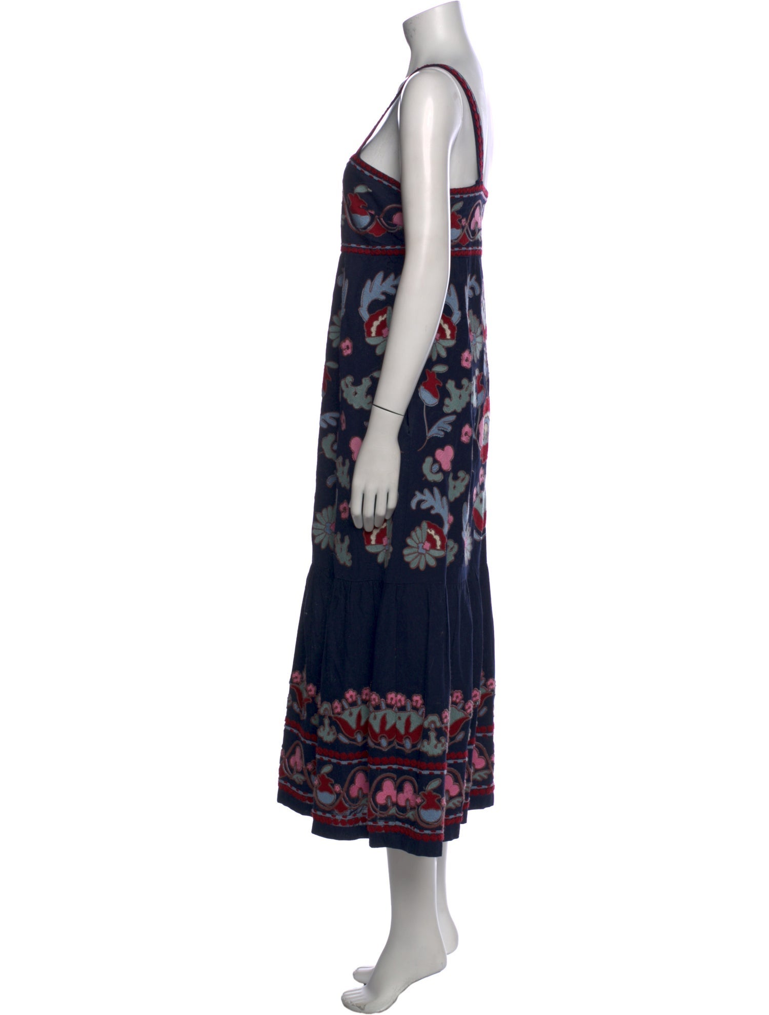 Sea New York Floral Print Long Dress