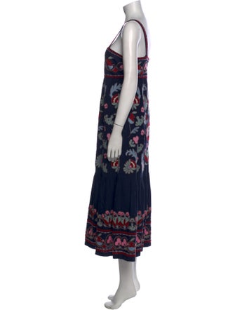 Sea New York Floral Print Long Dress