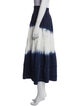 Sea New York Tie-Dye Print Midi Length Skirt