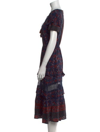 Sea New York Silk Midi Length Dress