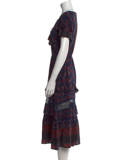 Sea New York Silk Midi Length Dress