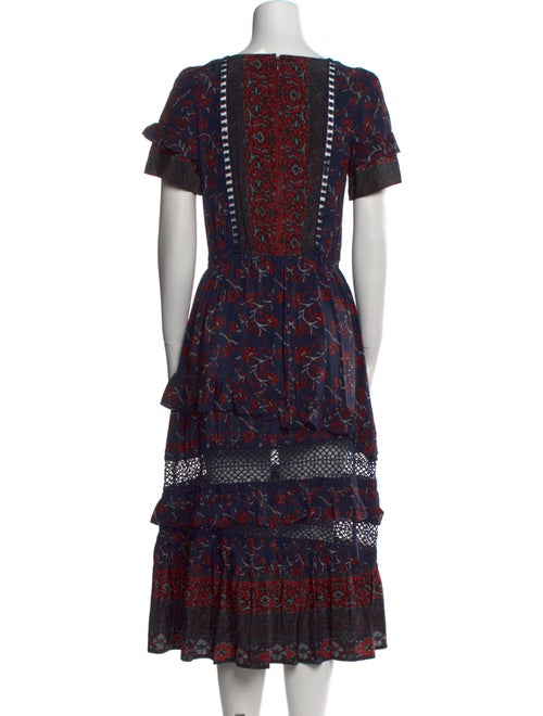 Sea New York Silk Midi Length Dress