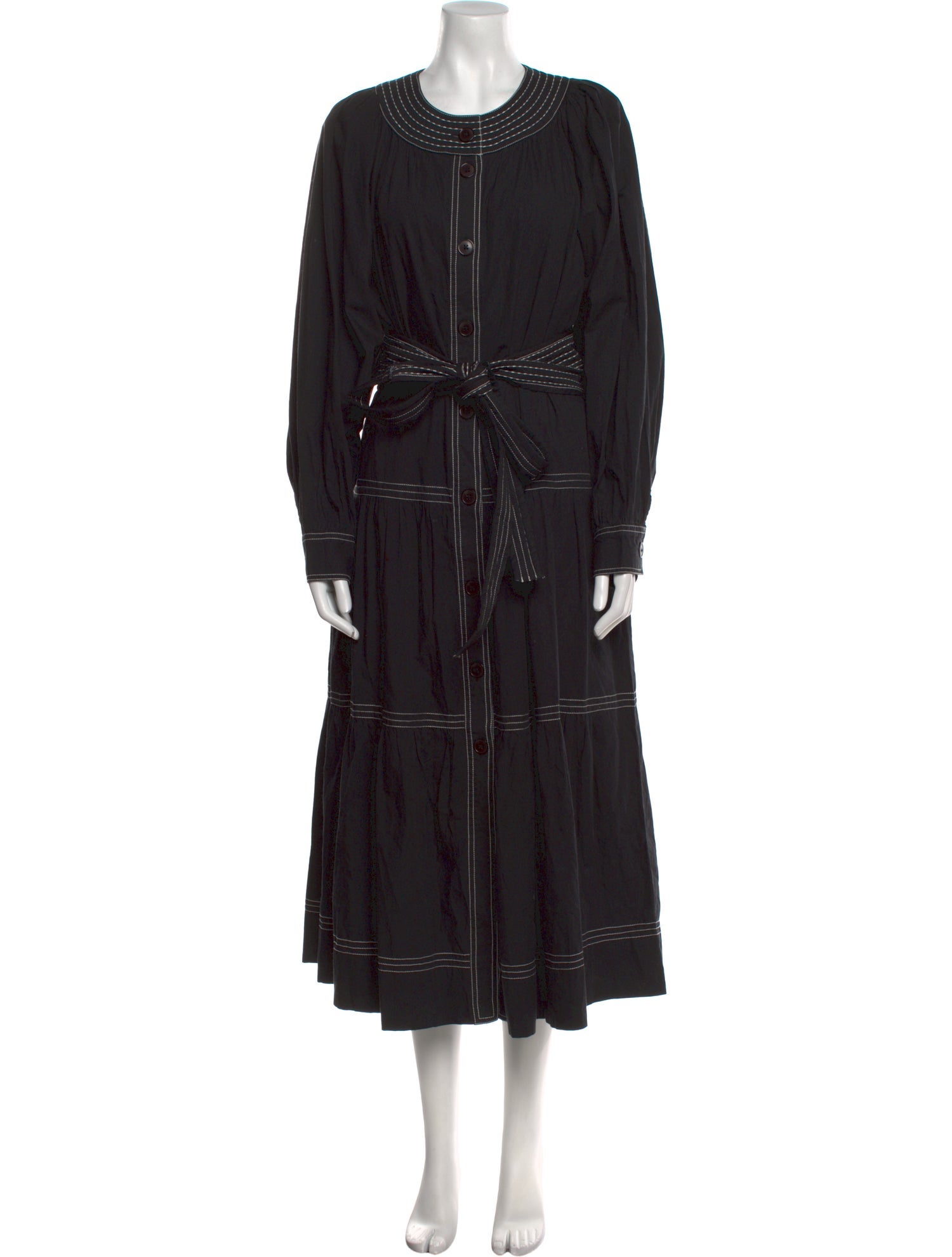 Sea New York Crew Neck Long Dress