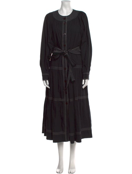 Sea New York Crew Neck Long Dress